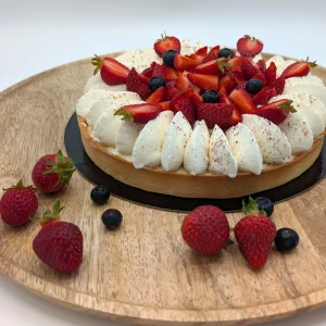 La tarte aux fraises